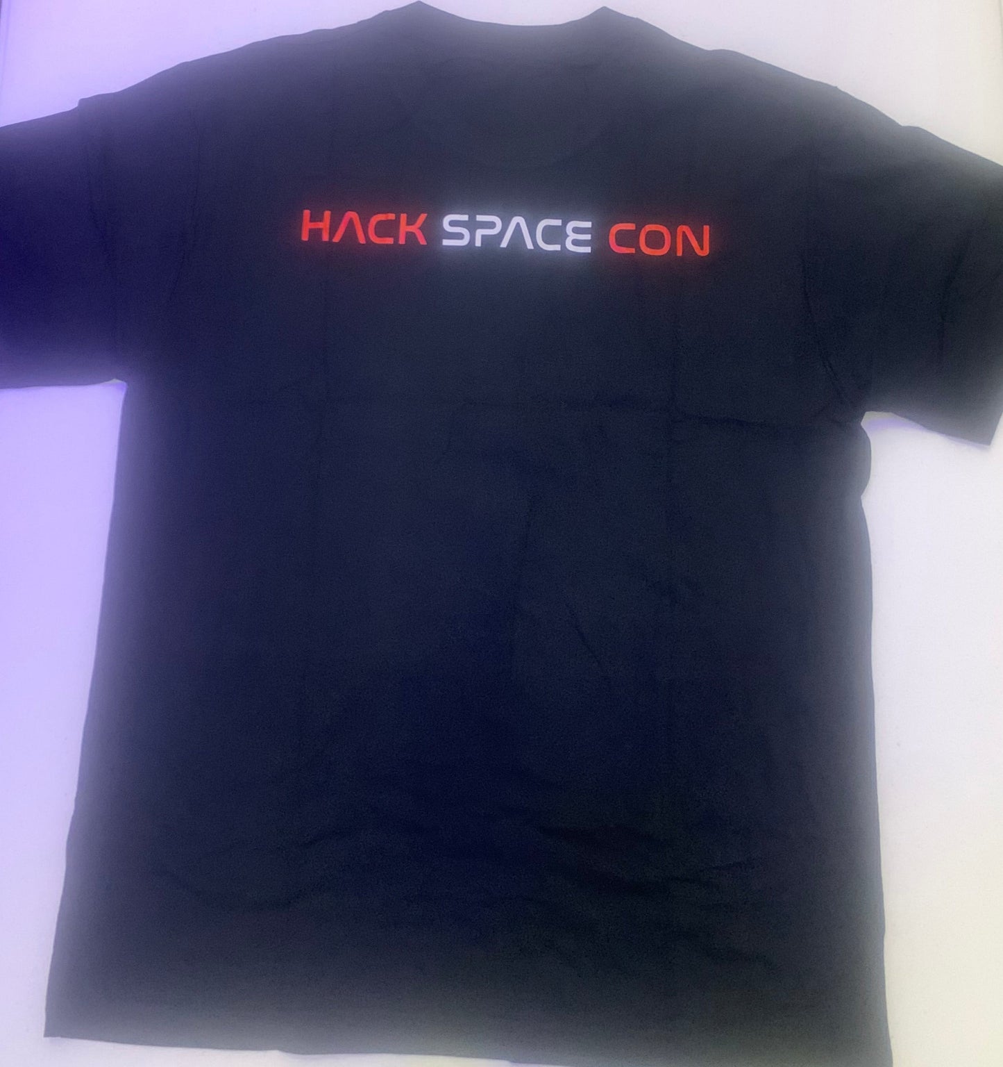 Hack Space Con 2024 Blue Monk T-Shirt Black