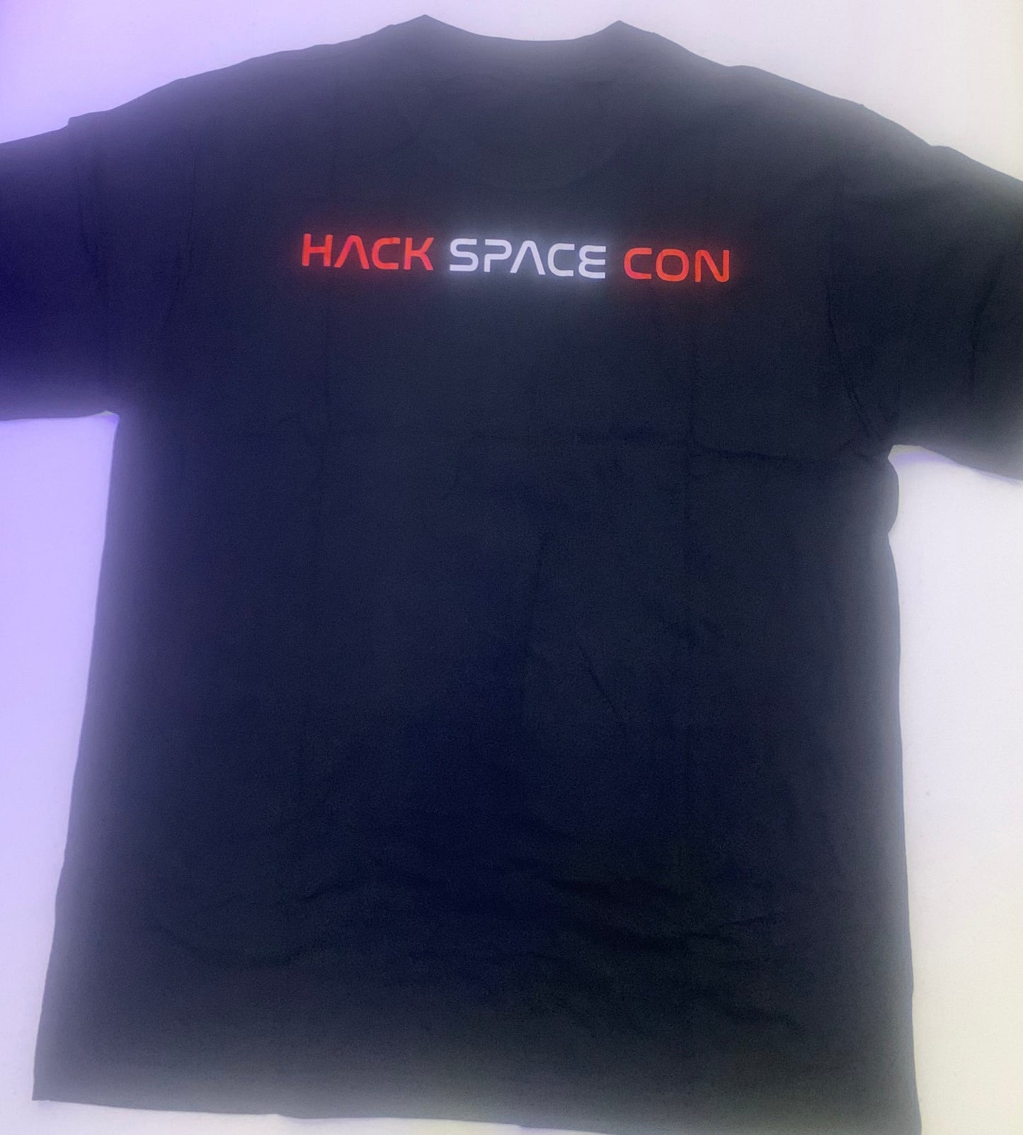 Hack Space Con 2024 Lime Astronaut T-Shirt Black