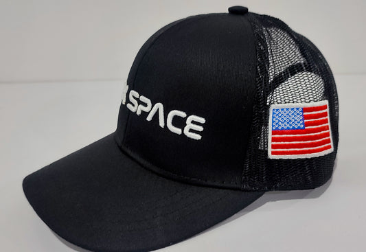 Hack Space Con Hat Original Snap Back Adult Size Limited Edition Truck Driver